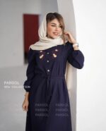 پیراهن مانتویی هانا