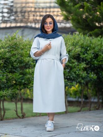 مانتو ماکسی لنین یقه شکاری