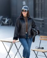 کاپشن چرم بوفالو